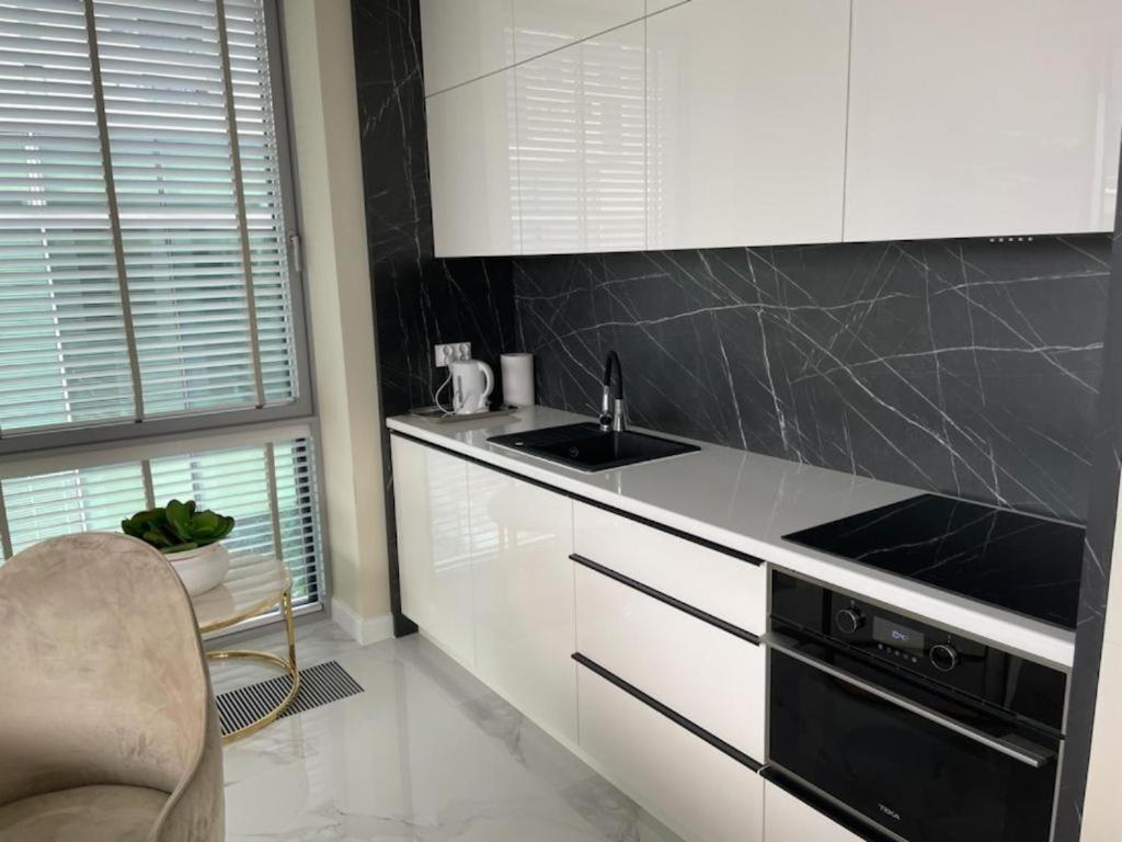 Apartament Faltom 26 Yacht Park Z Tarasem Гдиня Екстер'єр фото