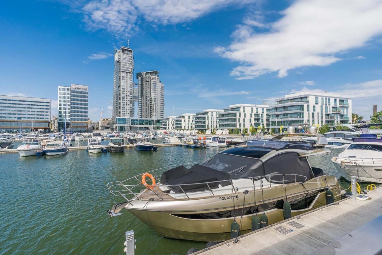 Apartament Faltom 26 Yacht Park Z Tarasem Гдиня Екстер'єр фото